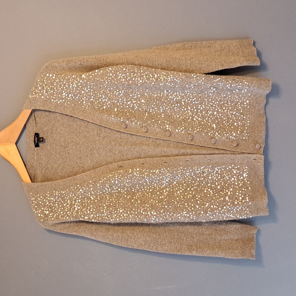 Talbots Sequined Cardigan